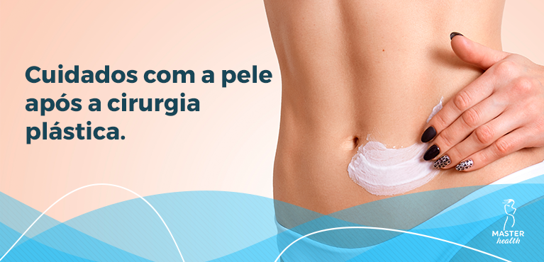 Rotina de cuidados intensivos com a pele pós cirurgia plástica