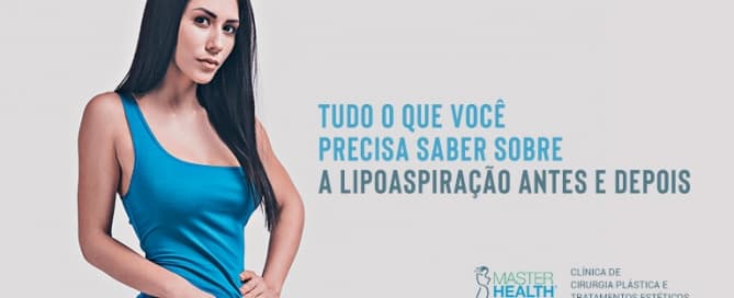 Lipoaspiração antes e depois