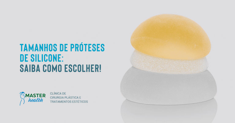 Tamanhos de Próteses de Silicone