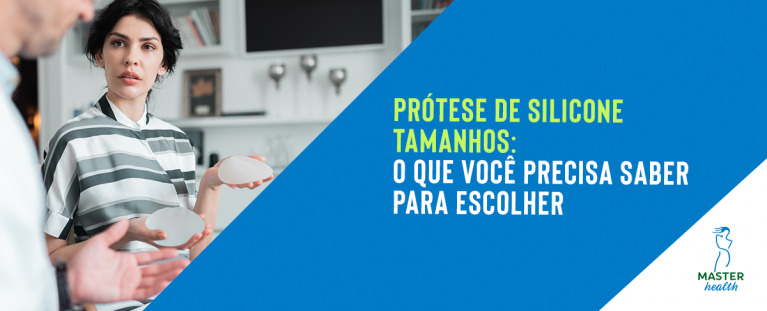 prótese de silicone tamanhos