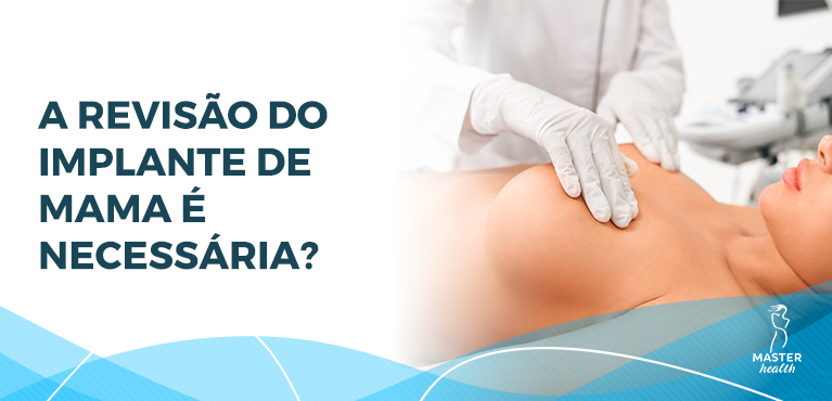 revisão do implante de mama