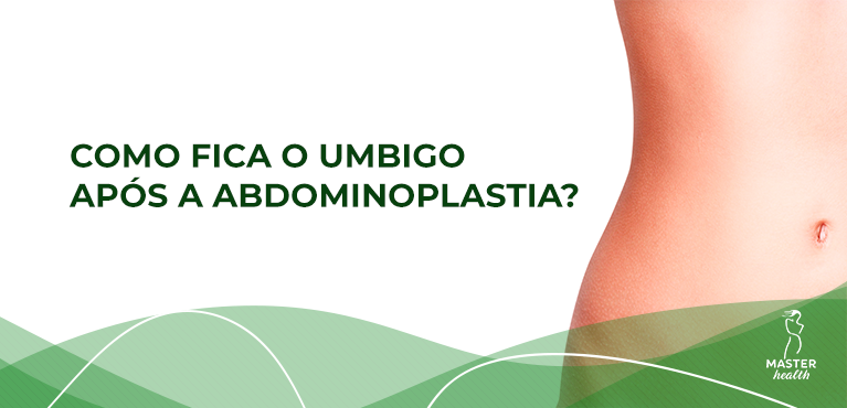 como fica o umbigo após abdominoplastia