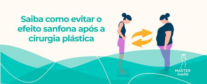 mulheres representando o efeito sanfona