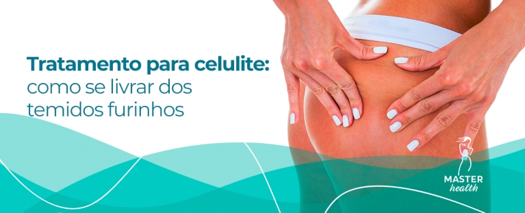 mulher apertando a lateral das coxas com as mãos