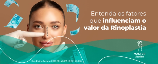 Imagem mostrando o rosto de uma mulher, com notas de dinheiro caindo no fundo e um dedo apontando para o nariz da mulher