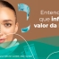Imagem mostrando o rosto de uma mulher, com notas de dinheiro caindo no fundo e um dedo apontando para o nariz da mulher