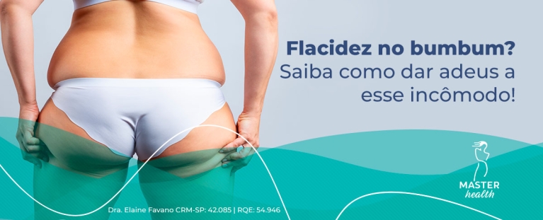 Imagem mostrando um bumbum flácido