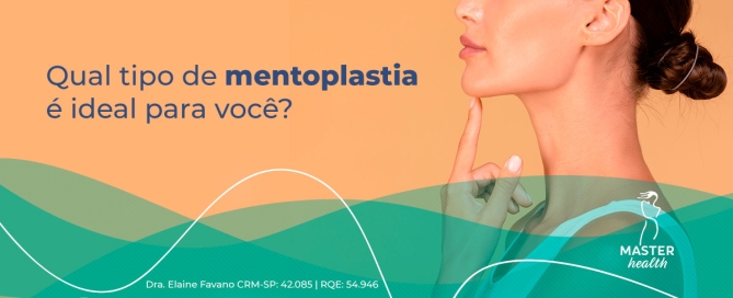 Imagem mostrando o perfil de uma mulher, no qual ela aponta com o dedo para o queixo