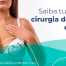 Imagem focando nos seios de uma mulher, que está usando um sutiã branco