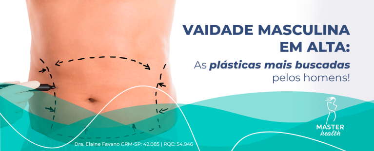 Imagem mostrando um abdômen masculino, com marcações pontilhadas sobre ele
