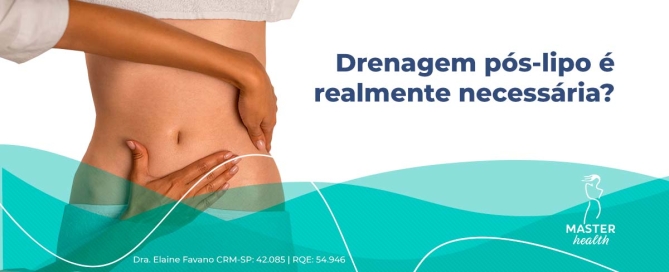drenagem linfática após lipoaspiração