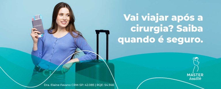 quanto tempo depois da cirurgia plástica posso viajar