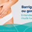 barriga inchada ou gordura localizada